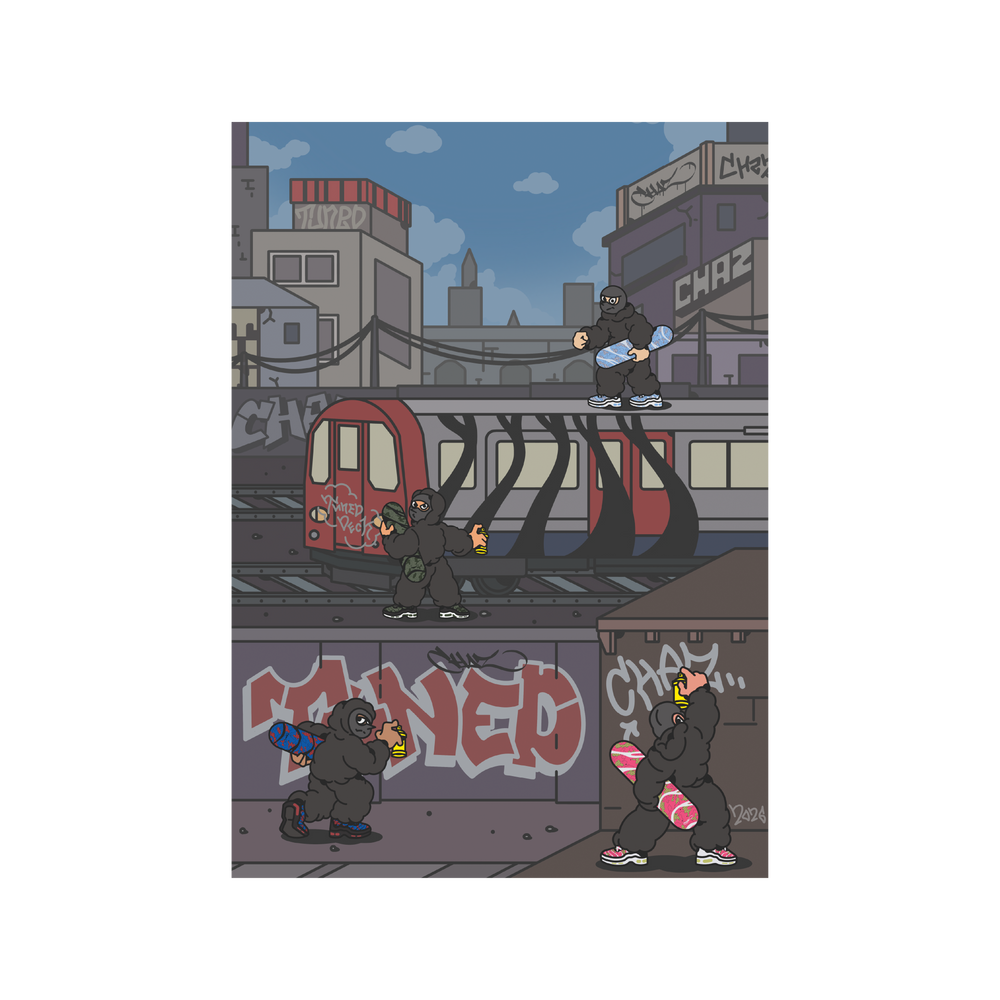 TUNED DECK PFW PRINT - A2