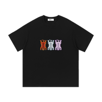 Black Tuned Tiger tee, front