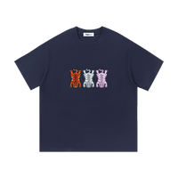 Navy Tuned Tiger tee, front